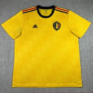 Adidas Belgium 2018 World Cup Away Jersey National Team Men's XL Soccer Shirt